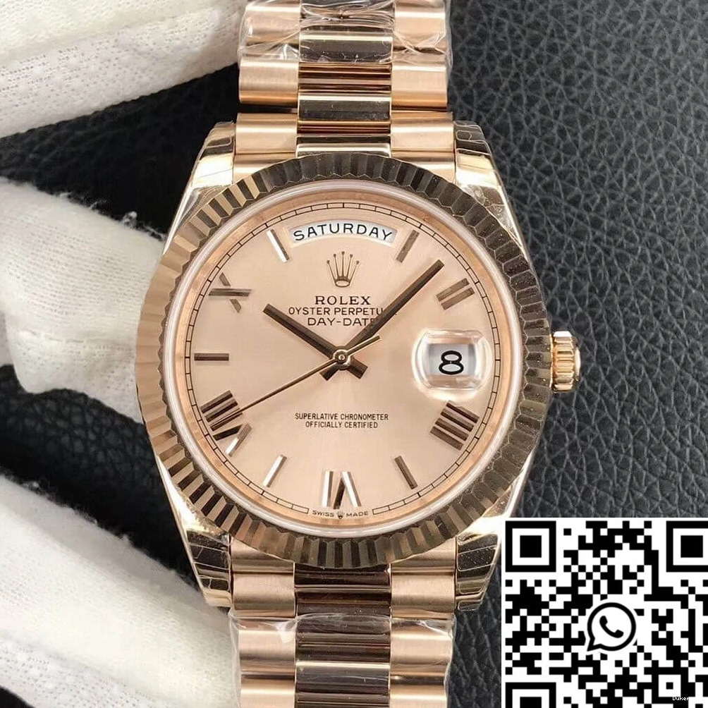 Factory Day-Date Rose Rolex M228238-0006 EW Gold 0503